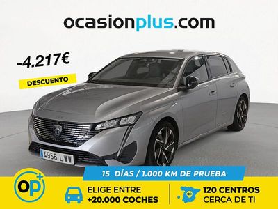 Usado Peugeot 308 Allure 130 CV (95 kW) 2022 Gris / plata Berlina