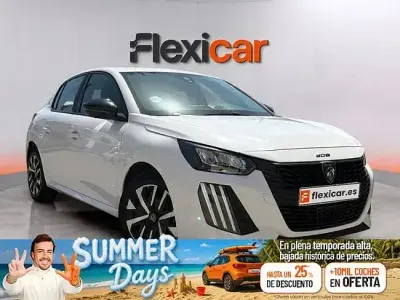 Usado Peugeot 208 Style 100 CV (73 kW) 2024 Blanco Utilitario