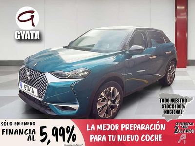 Usado DS Automobiles DS3 Crossback E-Tense Grand Chic 100 kW (136 CV) 2020 Azul SUV