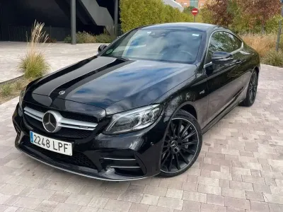 Usado Mercedes C43 AMG AMG 390 CV (286 kW) 2021 Negro Descapotable