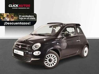 Usado Fiat 500 Dolcevita 71 CV (52 kW) 2022 Negro Descapotable