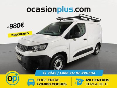 Blanco Usado 2020 Peugeot Partner Monovolumen | 10.490 € (Precio justo)