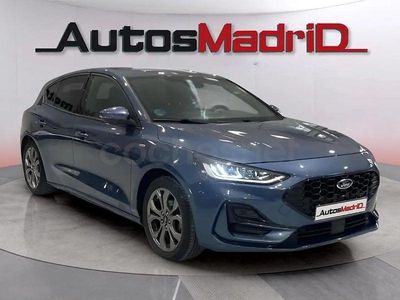Usado Ford Focus ST-Line 125 CV (91 kW) 2022 Azul Berlina