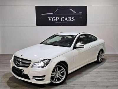 Usado Mercedes C180 156 CV (114 kW) 2013 Blanco Coupe