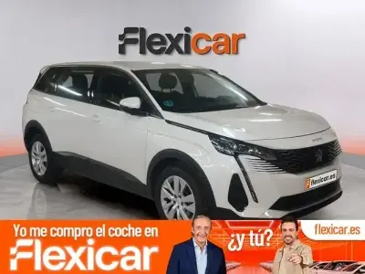 Usado Peugeot 5008 Active 130 CV (95 kW) 2021 Blanco SUV