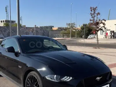 Usado Ford Mustang GT 450 CV (330 kW) 2021 Negro Coupe