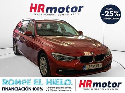 Usado BMW 320 Advantage 190 CV (139 kW) 2018 Naranja Familiar