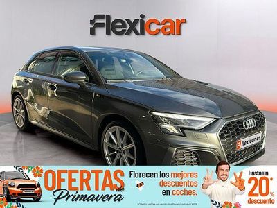 Usado Audi A3 150 CV (110 kW) 2020 Gris Berlina