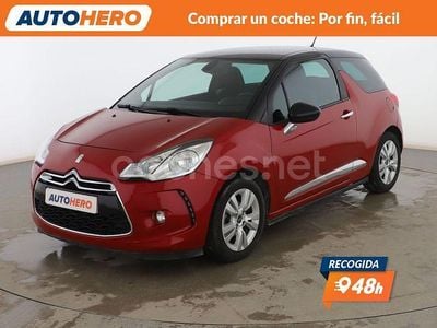 Rojo Usado 2016 DS Automobiles DS3 Berlina | 8699 € (Precio justo)