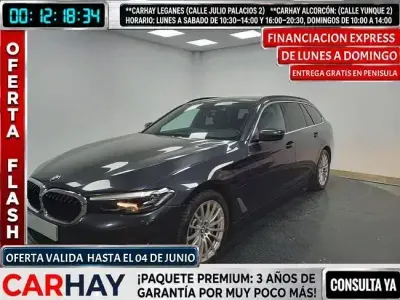 Usado BMW 530e 292 CV (214 kW) 2021 Gris / plata Familiar