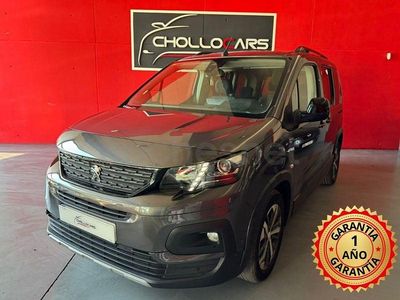 Usado Peugeot Rifter GT-line 130 CV (95 kW) 2019 Gris / plata Monovolumen