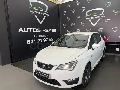 Usado Seat Ibiza FR 105 CV (77 kW) 2015 Blanco Berlina