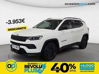 Usado Jeep Compass Night Eagle 130 CV (95 kW) 2023 Blanco SUV
