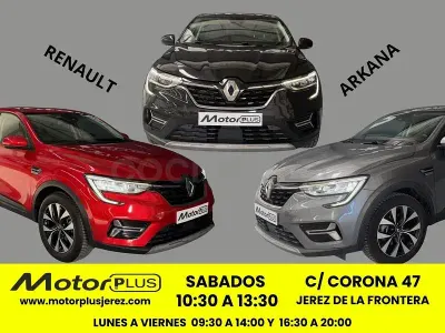 Usado Renault Arkana Techno 145 CV (106 kW) 2022 Negro SUV