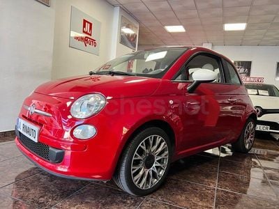 Usado Fiat 500 Lounge 69 CV (50 kW) 2015 Rojo Berlina
