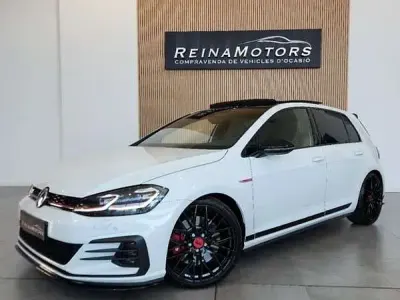 Usado VW Golf VII GTI 245 CV (180 kW) 2018 Blanco Utilitario