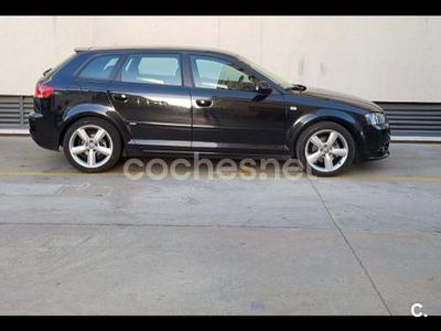 Usado Audi A3 Ambition 140 CV (102 kW) 2007 Negro Berlina