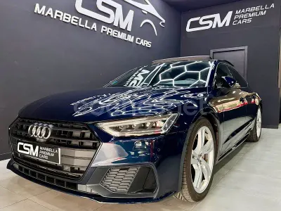Usado Audi A7 Sportback Ambiente 245 CV (180 kW) 2019 Azul Utilitario
