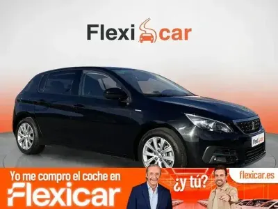 Usado Peugeot 308 Style 110 CV (80 kW) 2019 Negro Berlina