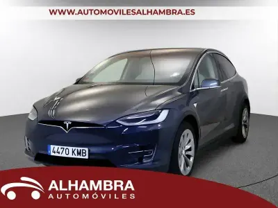 Usado Tesla Model X 386 kW (525 CV) 2018 Gris SUV