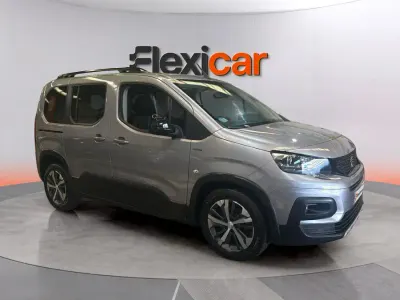 Usado Peugeot Rifter GT-line 131 CV (96 kW) 2019 Gris Monovolumen