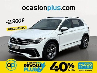 Usado VW Tiguan R-line 150 CV (110 kW) 2022 Blanco SUV