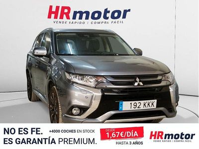 Usado Mitsubishi Outlander P-HEV 203 CV (149 kW) 2018 Gris SUV