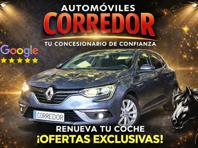 Usado Renault Mégane Intens 90 CV (66 kW) 2016 Gris / plata Berlina