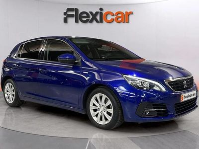 Usado Peugeot 308 Access 131 CV (96 kW) 2020 Azul Utilitario