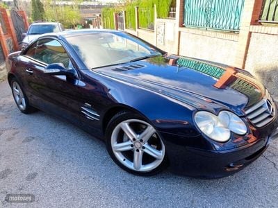 Azul Usado 2004 Mercedes SL350 AMG Descapotable | 23.700 € (Caro)