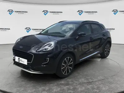Usado Ford Puma Titanium 125 CV (91 kW) 2023 Negro SUV