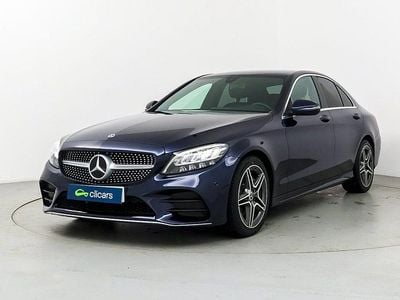 Usado Mercedes C220 194 CV (142 kW) 2020 Azul Berlina