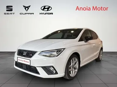 Usado Seat Ibiza FR 110 CV (80 kW) 2021 Blanco Utilitario