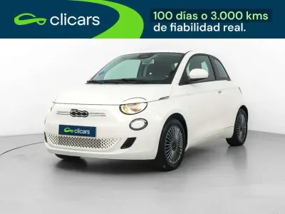 Usado Fiat 500e Icon 86 kW (118 CV) 2022 Blanco Utilitario