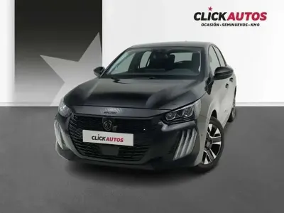 Usado Peugeot 208 Allure 101 CV (74 kW) 2025 Negro Utilitario