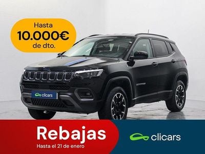 Negro Usado 2024 Jeep Compass Trailhawk SUV | 27.990 € (Precio justo)