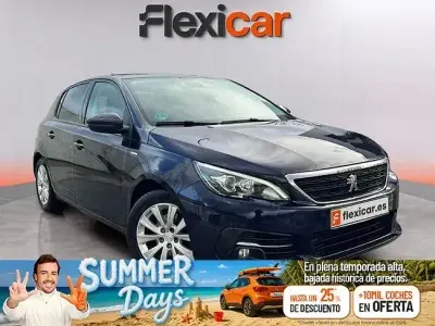 Usado Peugeot 308 Access 110 CV (80 kW) 2020 Azul Berlina