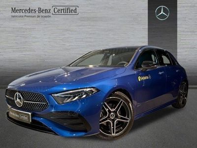 Usado Mercedes A200 AMG line 150 CV (110 kW) 2024 Azul espectra
