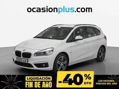 Blanco Usado 2015 BMW 218 Active Tourer Monovolumen | 13.797 € (Precio justo)