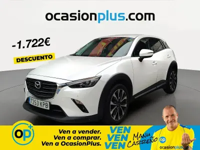 Usado Mazda CX-3 121 CV (88 kW) 2018 Blanco SUV