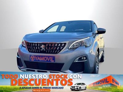 Usado Peugeot 3008 Allure 130 CV (95 kW) 2019 Gris SUV