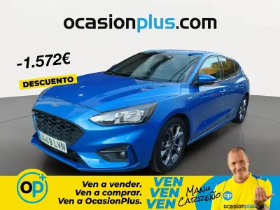 Usado Ford Focus ST-Line 125 CV (91 kW) 2021 Azul
