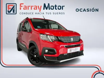 Usado Peugeot Rifter GT-line 110 CV (80 kW) 2019 Rojo Monovolumen