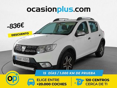 Blanco Usado 2017 Dacia Sandero Stepway Utilitario | 10.454 € (Precio justo)