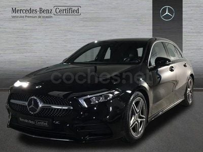 Usado Mercedes A250 AMG line 218 CV (160 kW) 2025 Negro cosmos Berlina