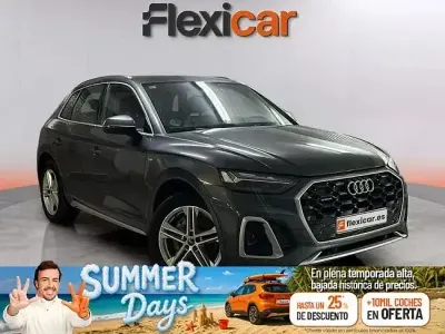Usado Audi Q5 S-Line 204 CV (150 kW) 2021 Gris SUV
