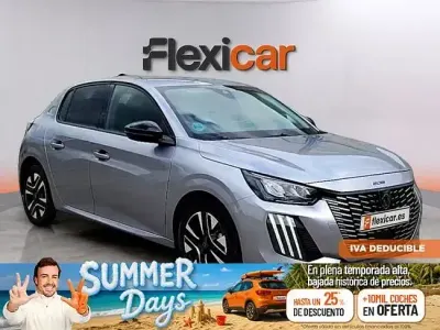 Usado Peugeot 208 Allure 100 CV (73 kW) 2025 Gris Utilitario