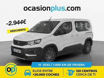 Usado Peugeot Rifter Business-Line 100 CV (73 kW) 2022 Blanco Monovolumen