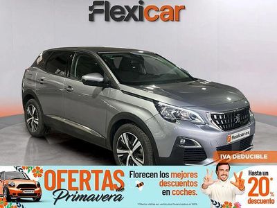 Usado Peugeot 3008 Active 130 CV (95 kW) 2019 Gris SUV