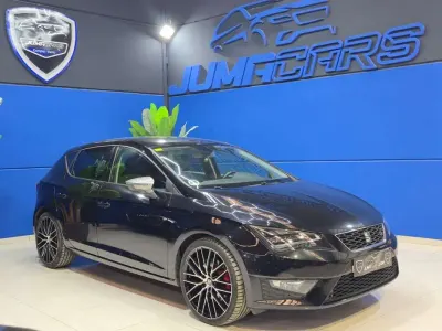 Usado Seat Leon ST FR 184 CV (135 kW) 2015 Negro Familiar